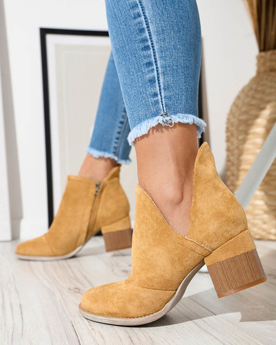 Дамски изолирани дамски боти на карела - Обувки