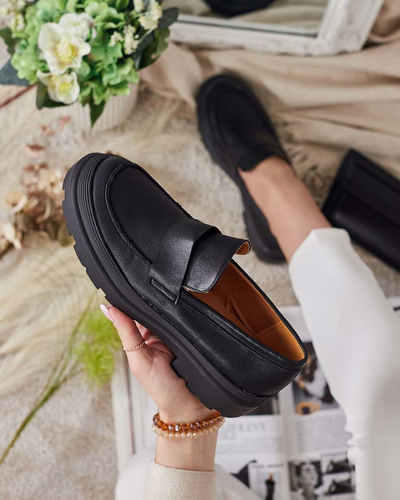 Elegante Nero – Дамски обувки от еко кожа