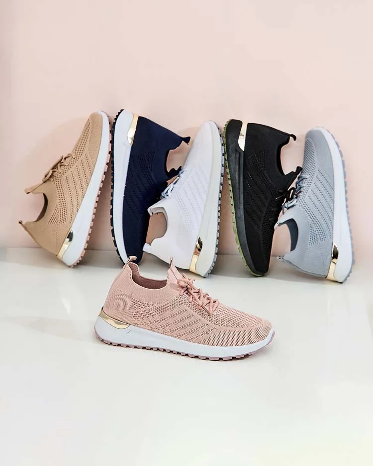 Royalfashion Дамски спортни обувки от плат Amgent