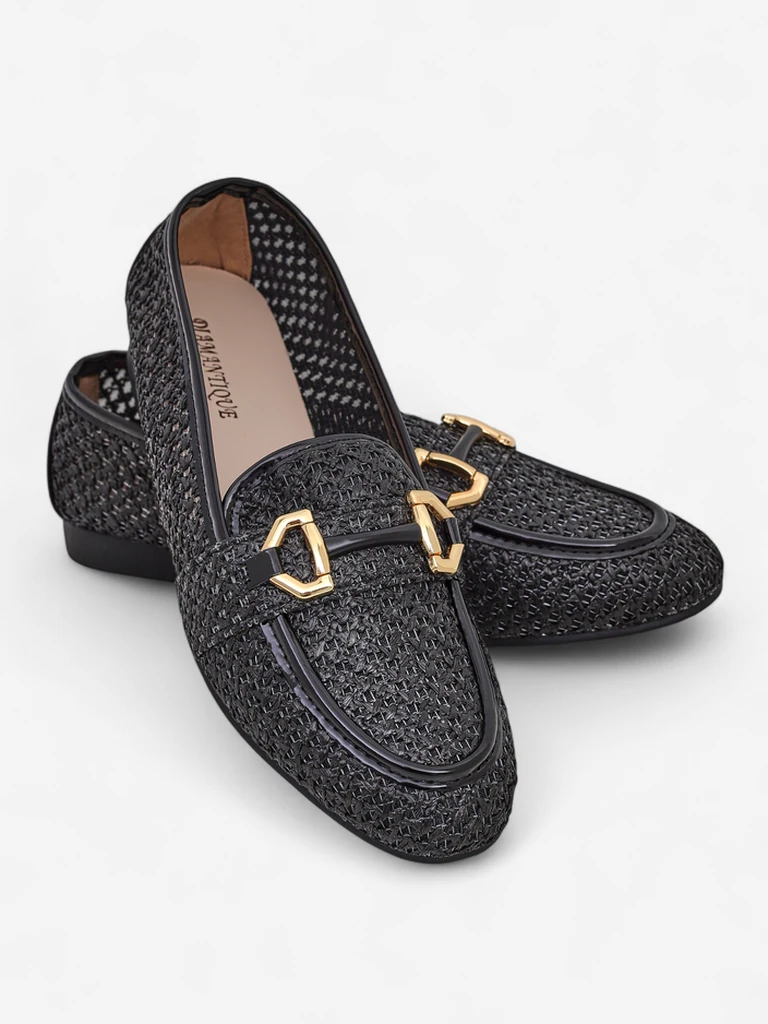 Royalfashion ажурни дамски лофери Sallim