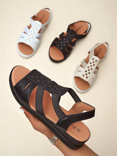 Royalfashion дамски сандали на ниска платформа Sora