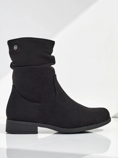 Високи дамски еко велурени боти Norvia