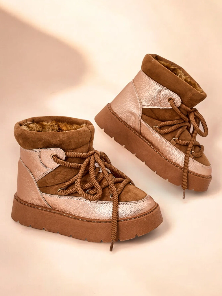 Дамски боти за сняг с връзки Royalfashion Iniuc