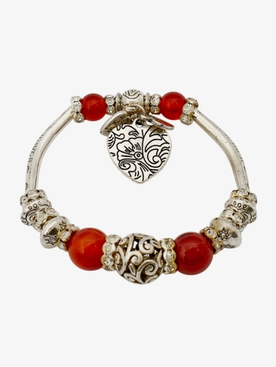 Дамска гривна със сърца Heart Glitz