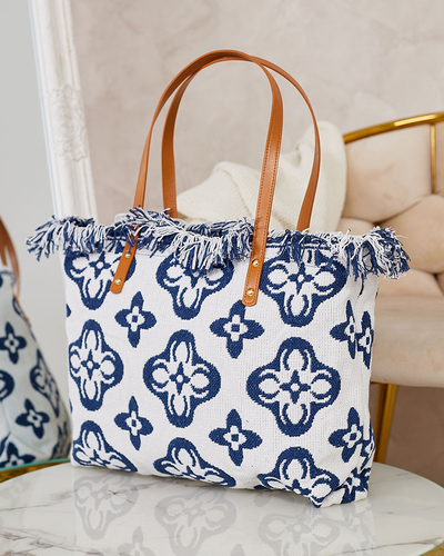 Royalfashion Дамска чанта за рамо от плат