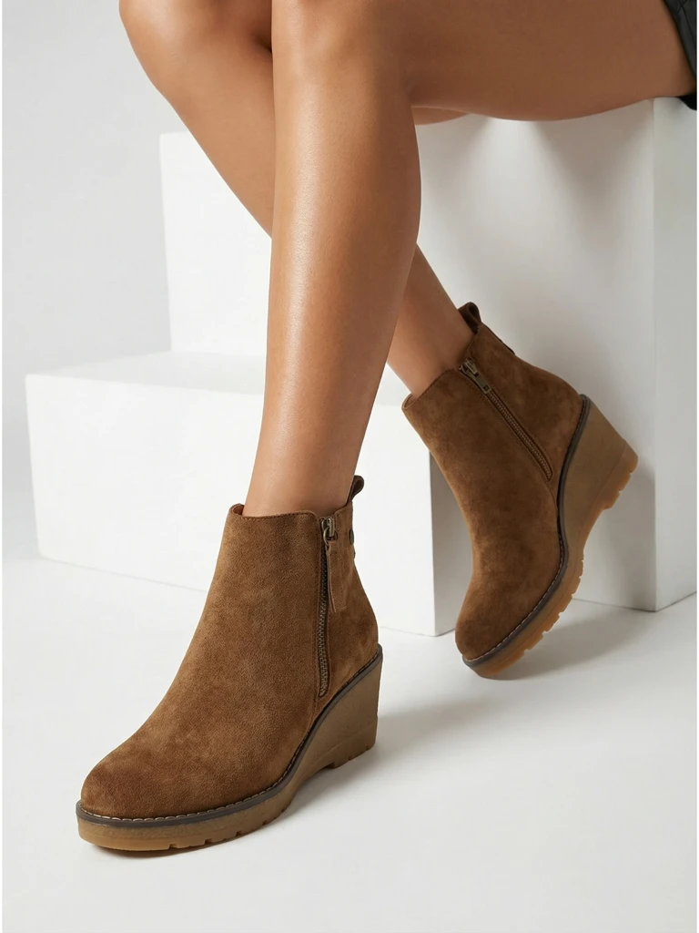 Дамски боти на платформа Zarrico