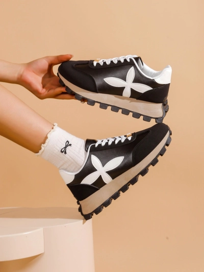 Royalfashion Жени спортни кецове на по-дебела подметка Aloqa