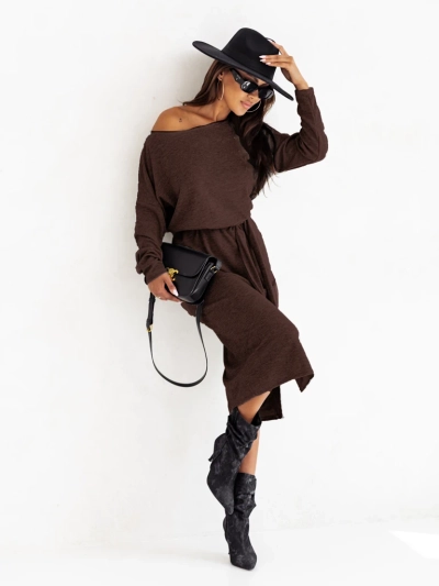 Royalfashion Дамска миди рокля