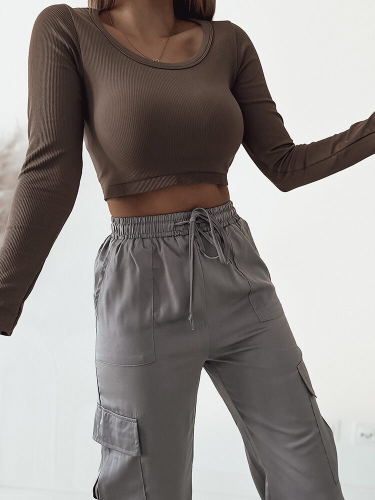 Royalfashion Дамски бойни панталони