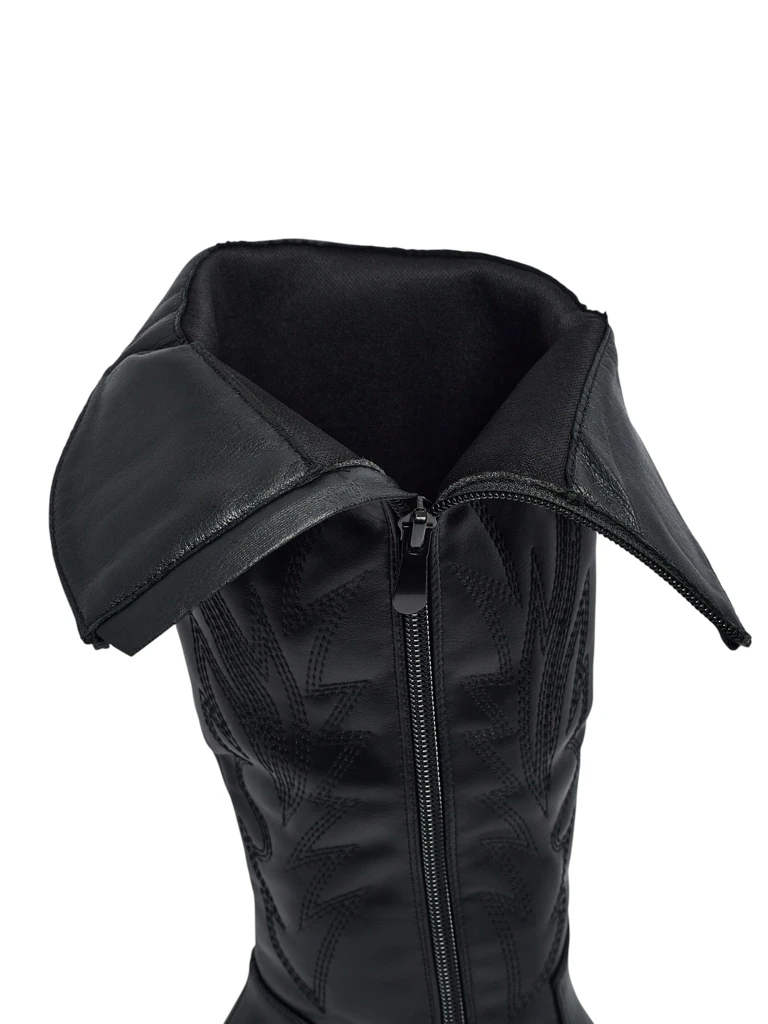 Дамски ботуши тип каубойки Marivelle