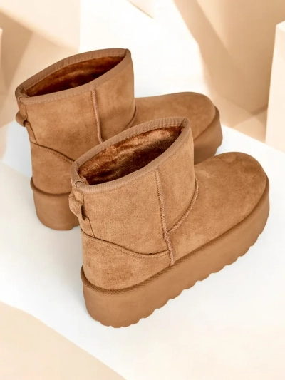 Royalfashion Къси ботушки, наподобяващи дамски зимни ботуши Eforte