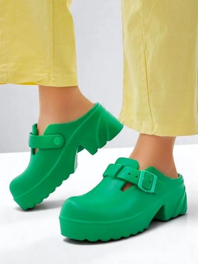 Royalfashion Женски гумени сандали на ток Voxones