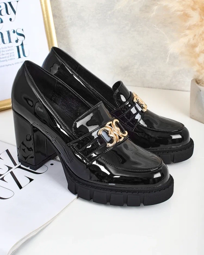 Royalfashion Елегантни дамски мокасини на ток Jozii