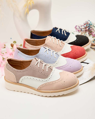 Royalfashion Дамски полуобувки Novlas с връзки