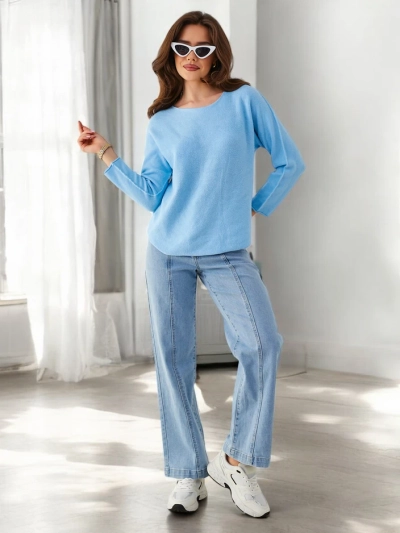 Royalfashion Вискозен тънък дамски пуловер