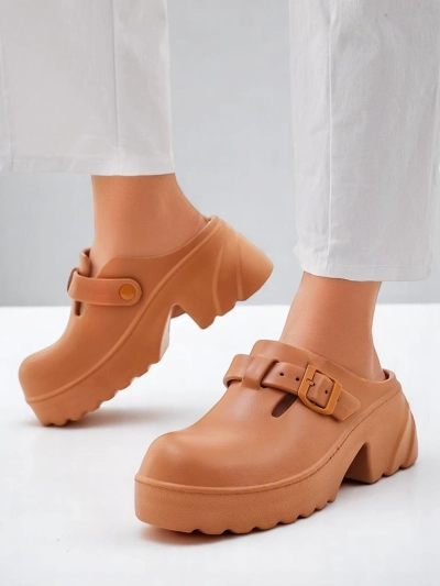 Royalfashion дамски сандали с гумени токчета Voxones