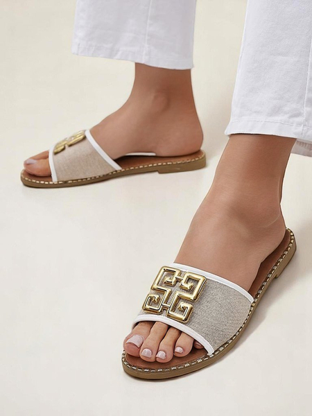 Royalfashion дамски пантофи с плоска подметка Rorole