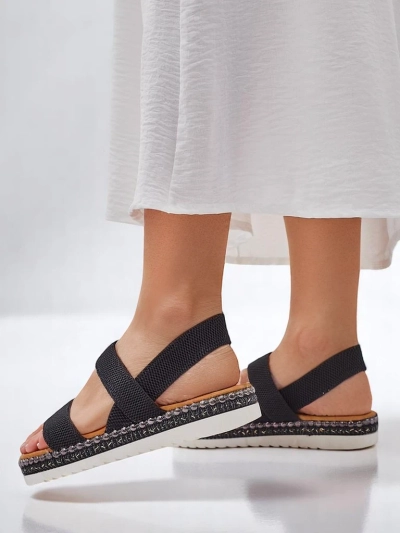 Обувки сандали за жени Royalfashion с декоративна подметка Zindas