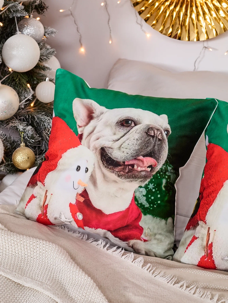 Роялфешън Декоративен калъф за възглавница за Коледа