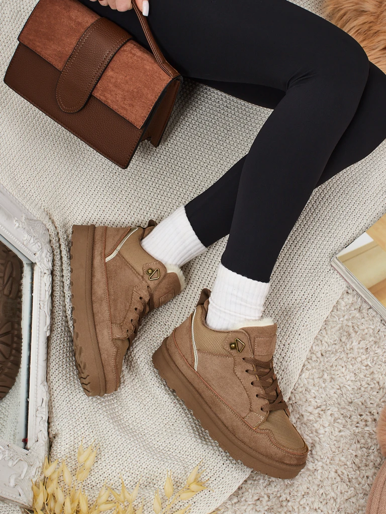 Дамски сникърси с подплата Faylo