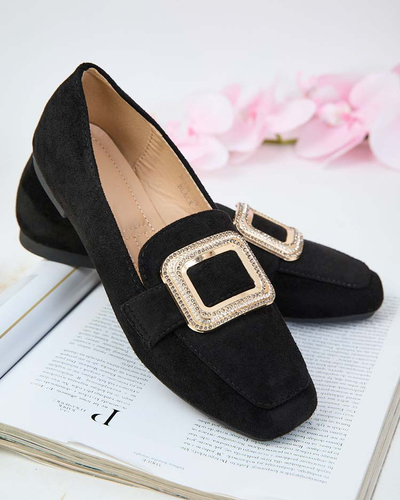 Royalfashion Дамски мокасини с катарама Serbento