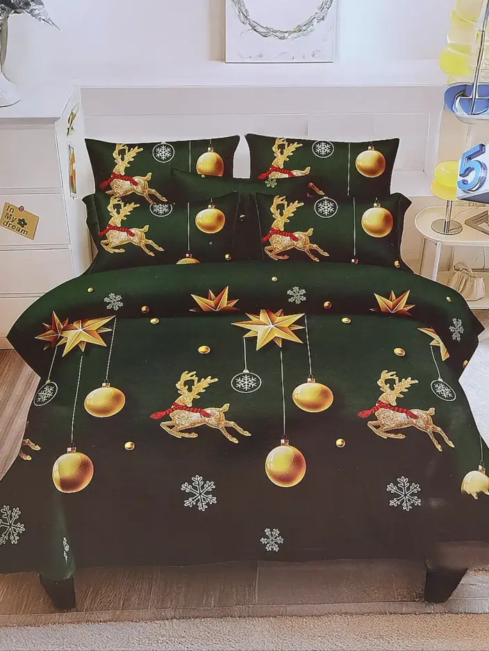 Royalfashion Коледна спалня комплект 160x200 пълен 3-ЧАСТИ