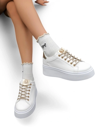 Спортни маратонки за жени Royalfashion с декоративни връзки Eone