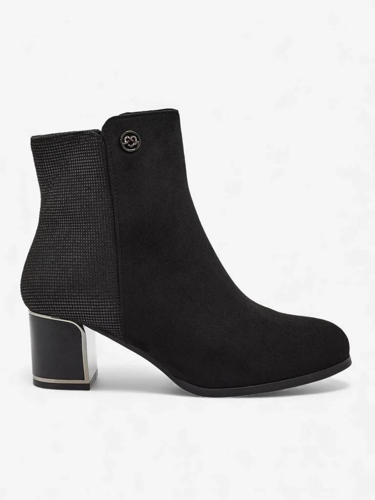 Дамски еко велурени боти на ток Arshin