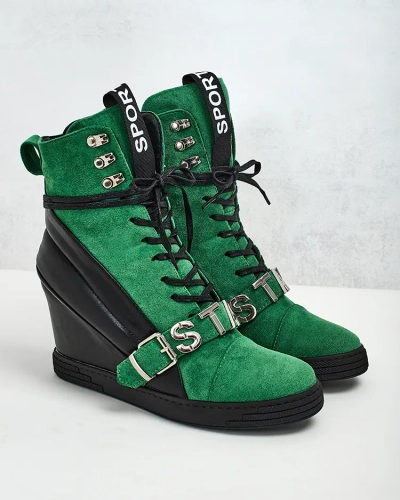 Royalfashion дамски боти Ronii на токчета