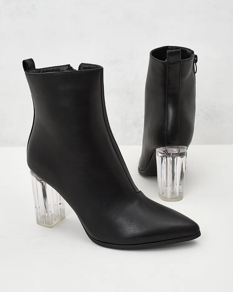 Royalfashion Дамски ботуши на ток Ovnese