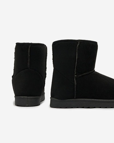 Royalfashion Дамски ботуши a'la snow boots в черен цвят Aener