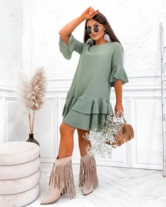 тъмнозелено