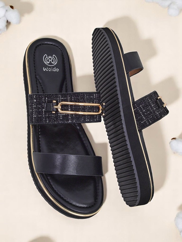 Royalfashion дамски чехли с равна подметка Mamma