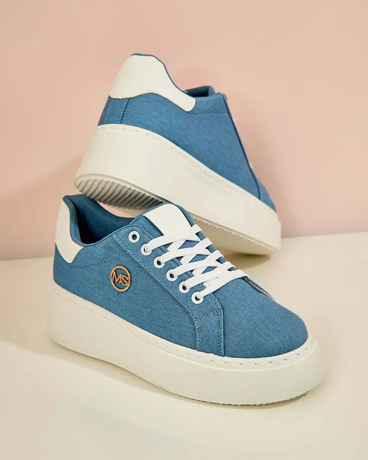 Royalfashion Дамски спортни маратонки на платформа Calomie