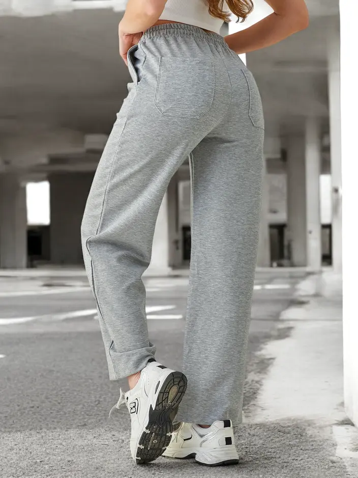 Royalfashion Женски панталони с широк крачол