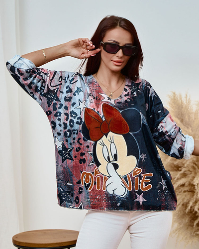 Royalfashion Дамска блуза с принт