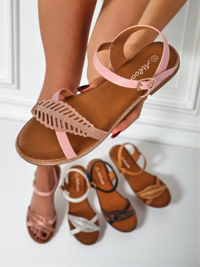 Royalfashion Дамски сандали на равна подметка Willow Grace