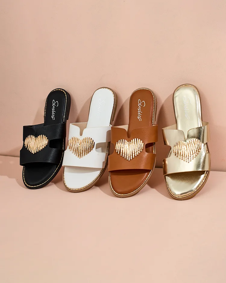 Royalfashion Дамски джапанки Olis с плоска подметка