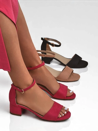 Royalfashion Дамски сандали на нисък ток SoftHeels