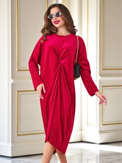 Royalfashion Дамска рокля с gathered