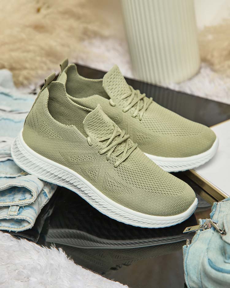 Royalfashion Дамски спортни обувки от плат Vobullo