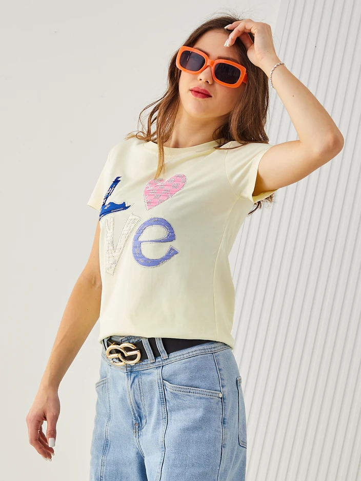 Royalfashion Дамска блуза от памук