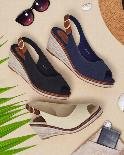 Женски сандали на ток Royalfashion с отворен нос Тафенис