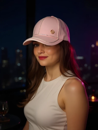 Royalfashion Шапка с камъни ShineCap