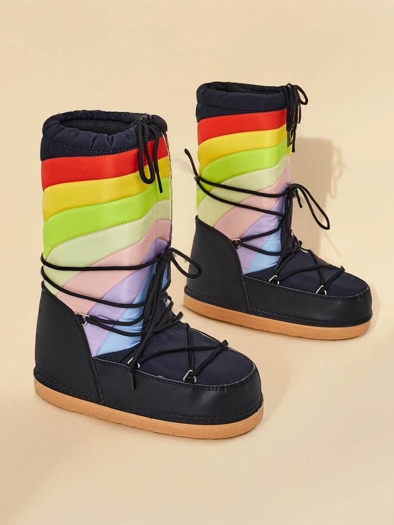 Дамски ботуши от типа на сноуборд Royalfashion Tencce