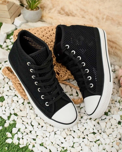 Royalfashion Дамски ажурни маратонки Nizzef