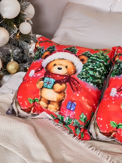 Royalfashion Коледен декоративен калъф за възглавница