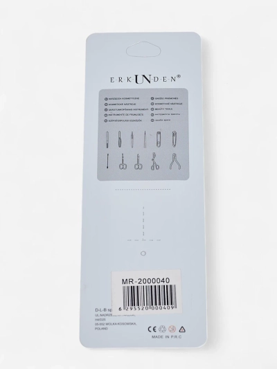 Комплект за стилизиране на мигли – пинсета за изкуствени мигли и четка