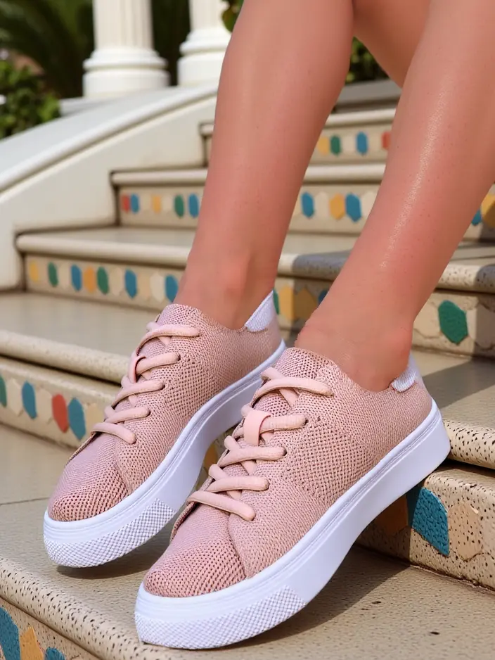 Royalfashion дамски текстилни спортни обувки Esellaf