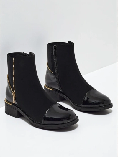 Дамски еко кожени боти Selyrix